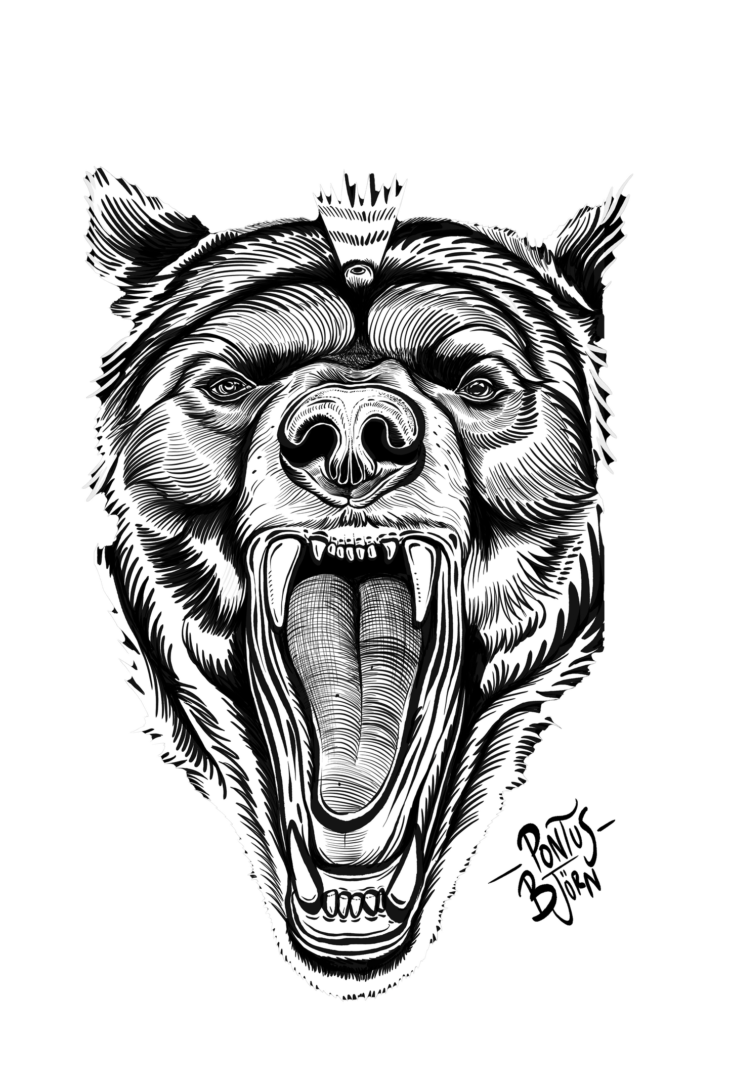 3 Bear Stickers