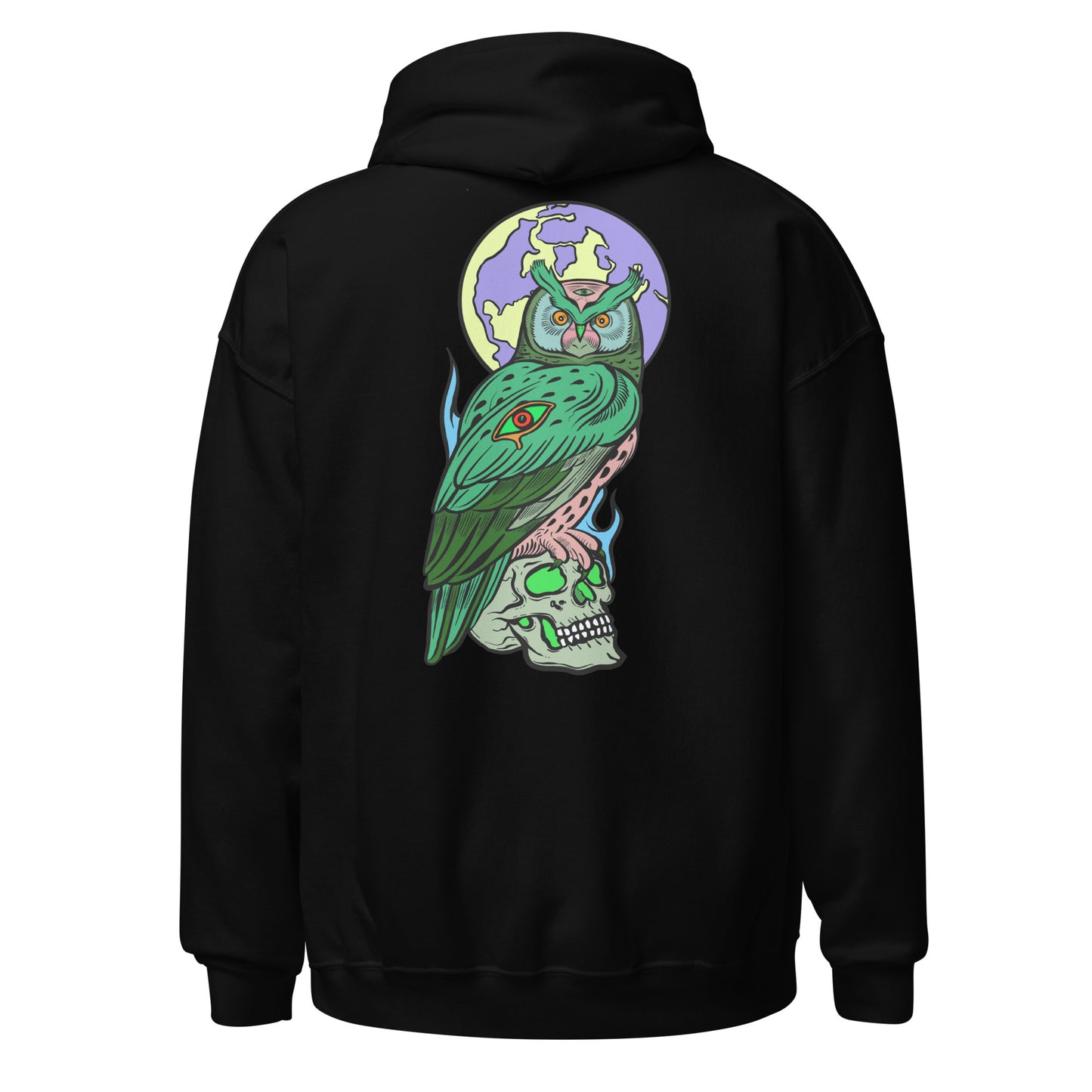 OWL - Black Pullover Hoodie