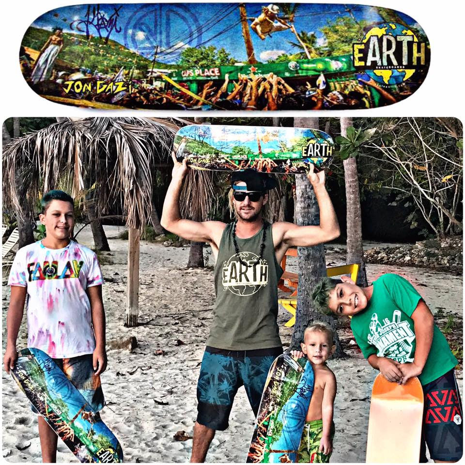 Jon Gazi of West Lindy Deck (8.5")