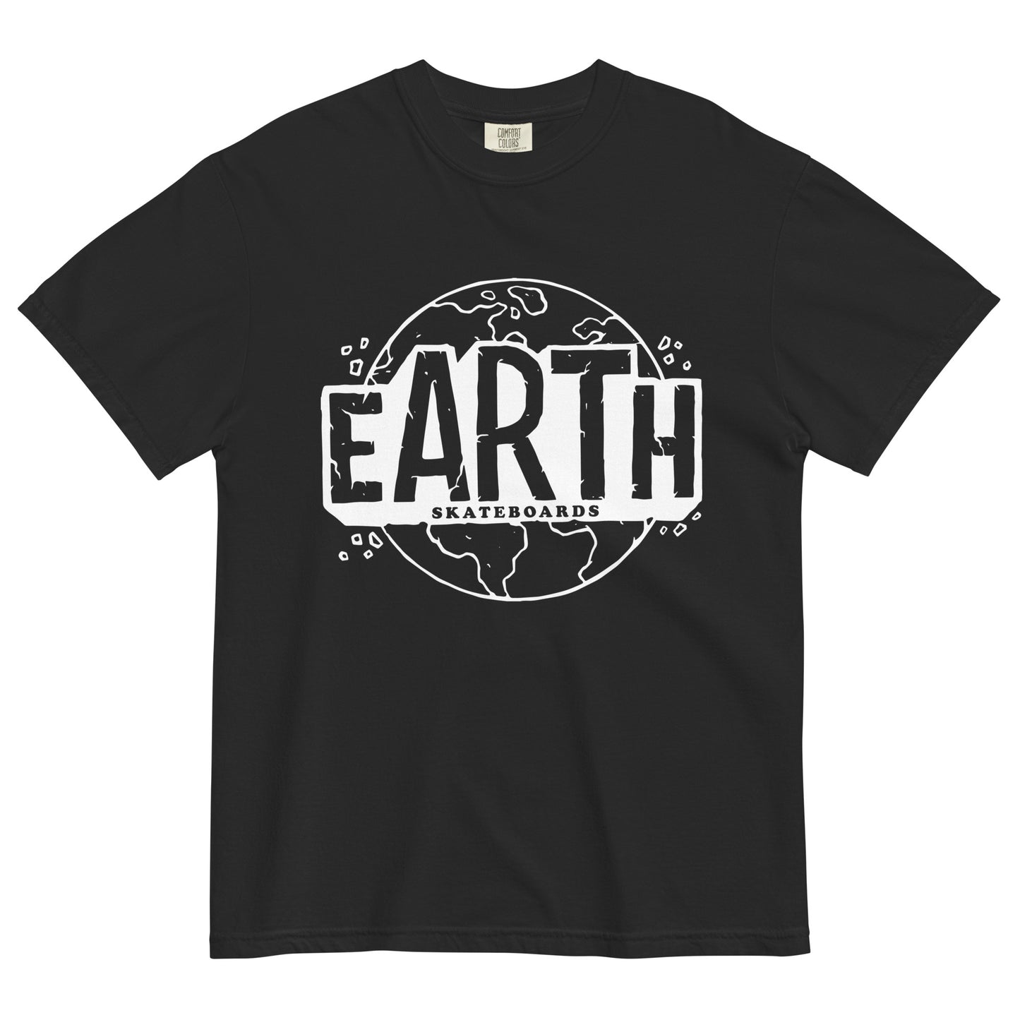 The OG Black Earth Shirt w/ White Logo (SoftStyle)