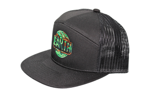 Earth Hat - Black Camo